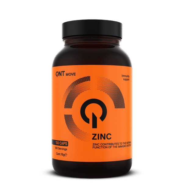 zinc-100-caps QNT Cink Bisglicinat 100 kapsula – dodatak ishrani sa visokom apsorpcijom za imunitet, kožu i hormone