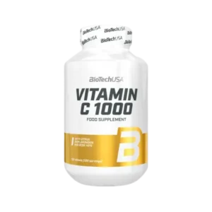 BioTechUSA Vitamin C 1000mg sa bioflavonoidima - prirodni suplement za jači imunitet, antioksidativnu zaštitu i brži oporavak.