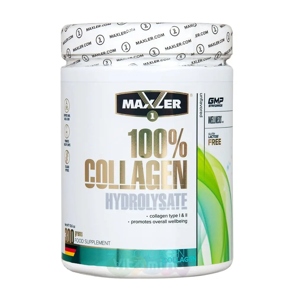 100%-Collagen-hydrolysate-300g-–-Maxler 100%-Collagen-hydrolysate-300g-–-Maxler