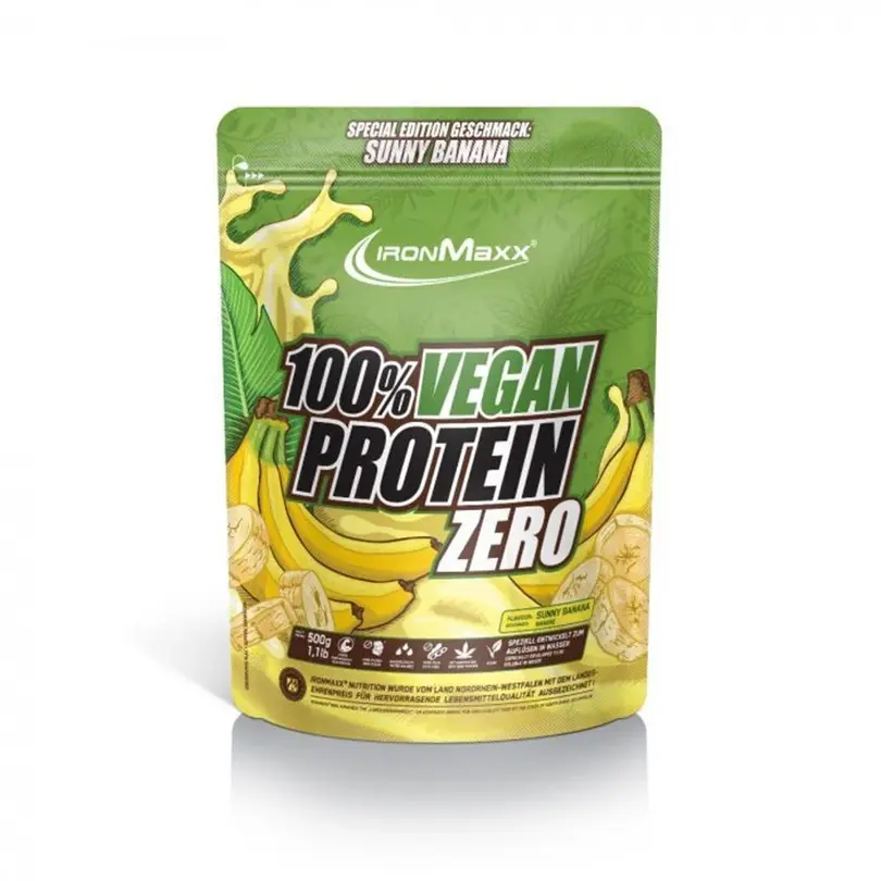 Vegan-protein-zero-100%-500g-–-IronMaxx Vegan-protein-zero-100%-500g-–-IronMaxx