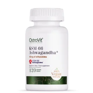 Ashwagandha Vege OstroVit 120 tableta – prirodni adaptogen za stres, energiju i hormonalni balans