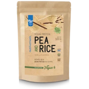 Vegan protein Pea & Rice 500g - Nutriversum
