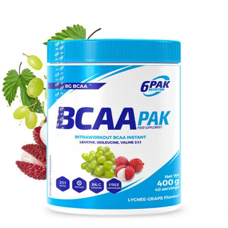 bcaa-6pak-400gr bcaa-6pak-400gr