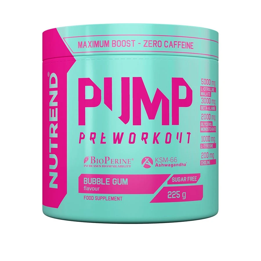 Pump-pre-work-225g-–-Nutrend-bubble-gum Pump-pre-work-225g-–-Nutrend-bubble-gum