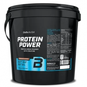 Power protein 4kg BioTech USA - proteinski miks sa kreatinom, tri izvora proteina i 26g proteina po porciji, bez laktoze i glutena.
