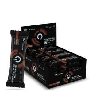 Crunchy bar 40% protein 65g - QNT