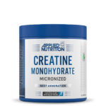 Creatine monohydrate 250g Applied Nutrition - mikronizovan kreatin za snagu, izdržljivost, brzu apsorpciju i intenzivne treninge, Informed Sport sertifikat.