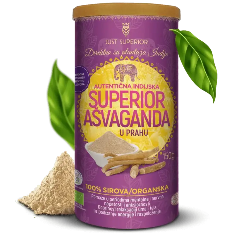 Superior-Ašvaganda-u-prahu-150gr-Just-Superior