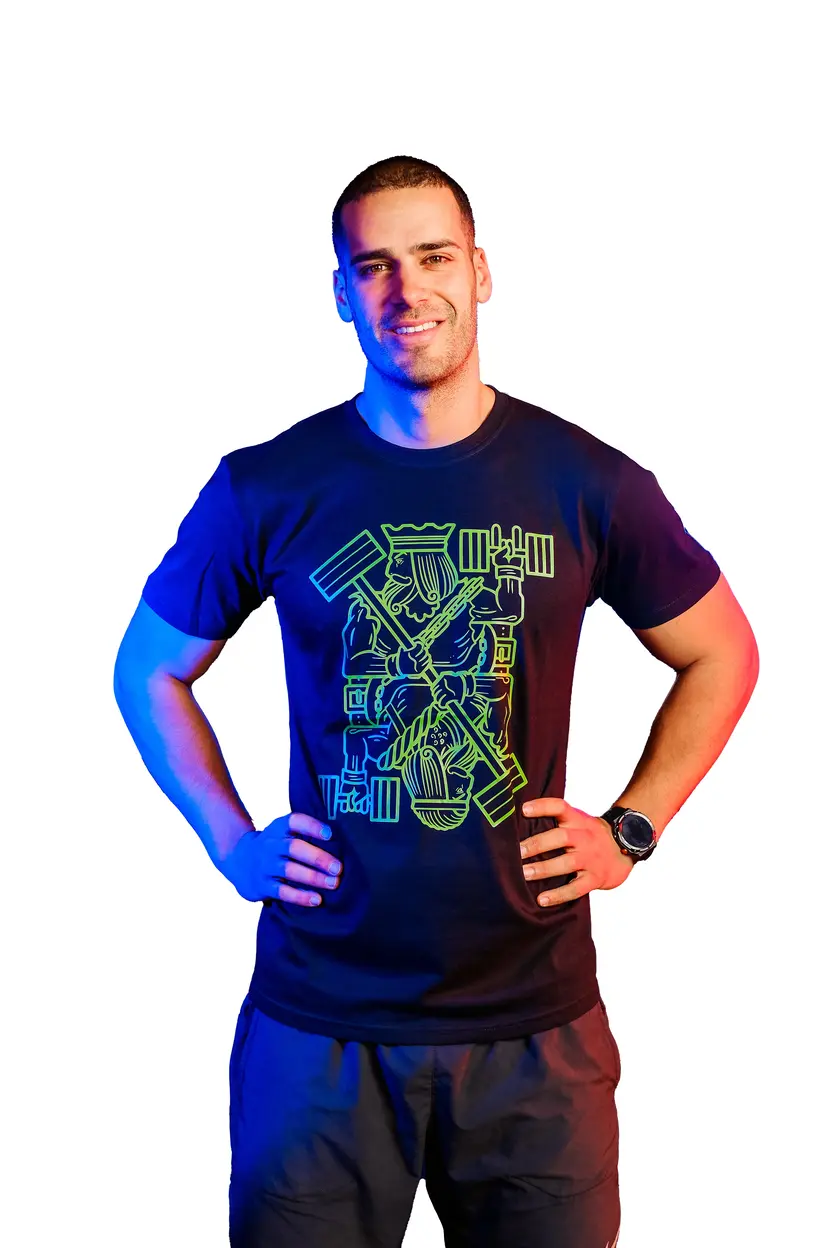 Muska-majica-The-King-Fitlab Muska-majica-The-King-Fitlab