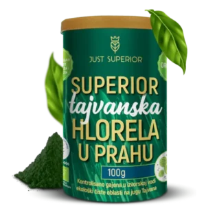 Hlorela - Organska Tajvanska 100g - Just Superior