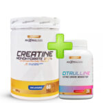 Creatine Monohydrate 300g - Maximalium sa gratis dodatkom po izboru, čisti kreatin monohidrat za snagu, mišićni rast i oporavak.