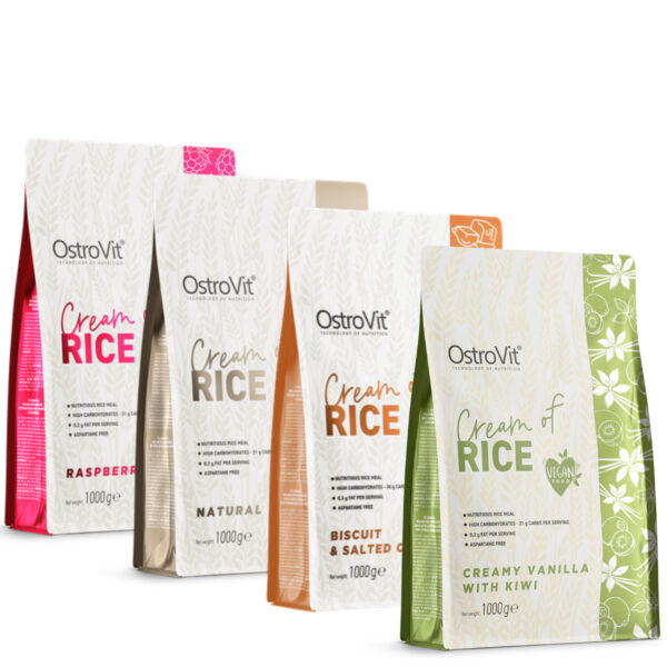083983EE-11D1-4353-9A8E-418D4572ADED OstroVit Cream of Rice pirinčani griz u pakovanju od 1000 g – zdrav, brzo pripremljen obrok bez šećera, idealan za sportiste i dijetalnu ishranu