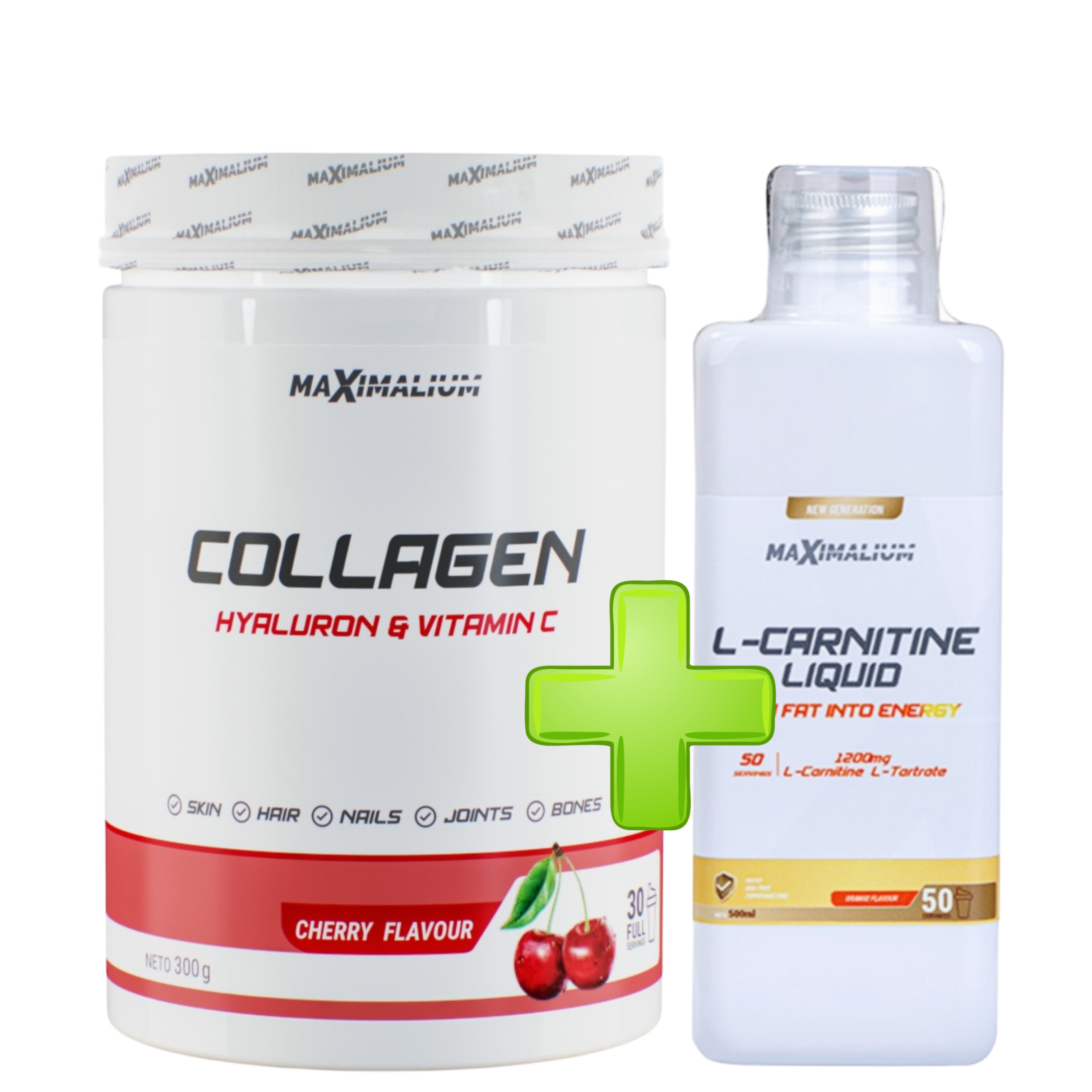 Maximalium Collagen i L-Carnitine – akcijski paket za snagu, zdravlje i energiju.