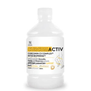 Curcumactiv prirodni sirup protiv upala, bolova i otoka – antiinflamatorna formula sa kurkuminom, bosvelijom i BioPerine ekstraktom