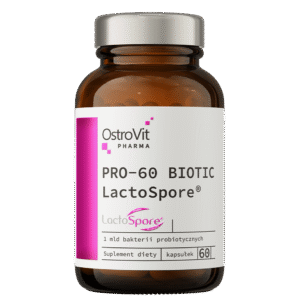 OstroVit PRO-60 BIOTIC LactoSpore probiotik sa 1 milijardom CFU i inulinom za podršku crevne flore i imuniteta