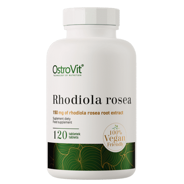 eng-pl-OstroVit-Rhodiola-Rosea-VEGE-120-tablets-27110-1 Rhodiola rosea kapsule – prirodni adaptogen za energiju, fokus i smanjenje stresa